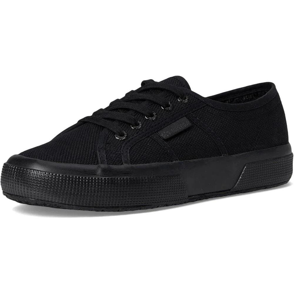 Superga 2750 Cotu Classic Sneakers Men's 5.5 Black Lace Up Casual Shoes ZOGG3684